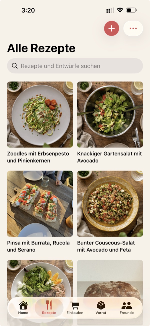 The recipe collection